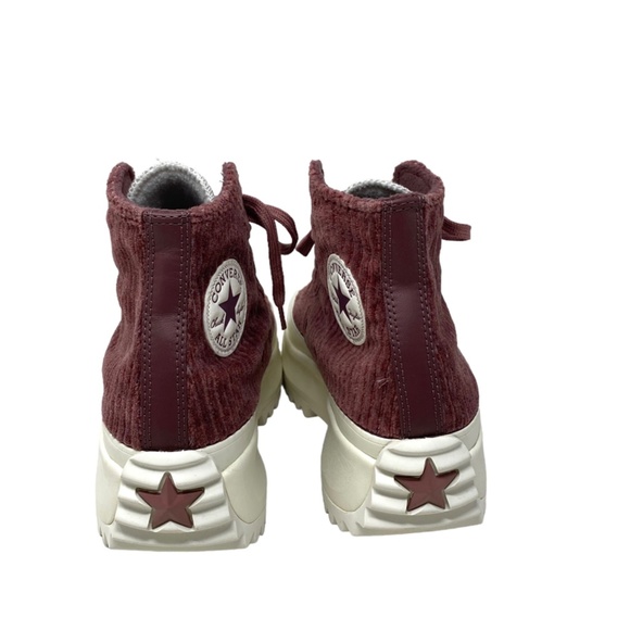 Converse Run Star Hike High Top Velvet Wine Women's Size Sneakers A03252C - Picture 6 of 8